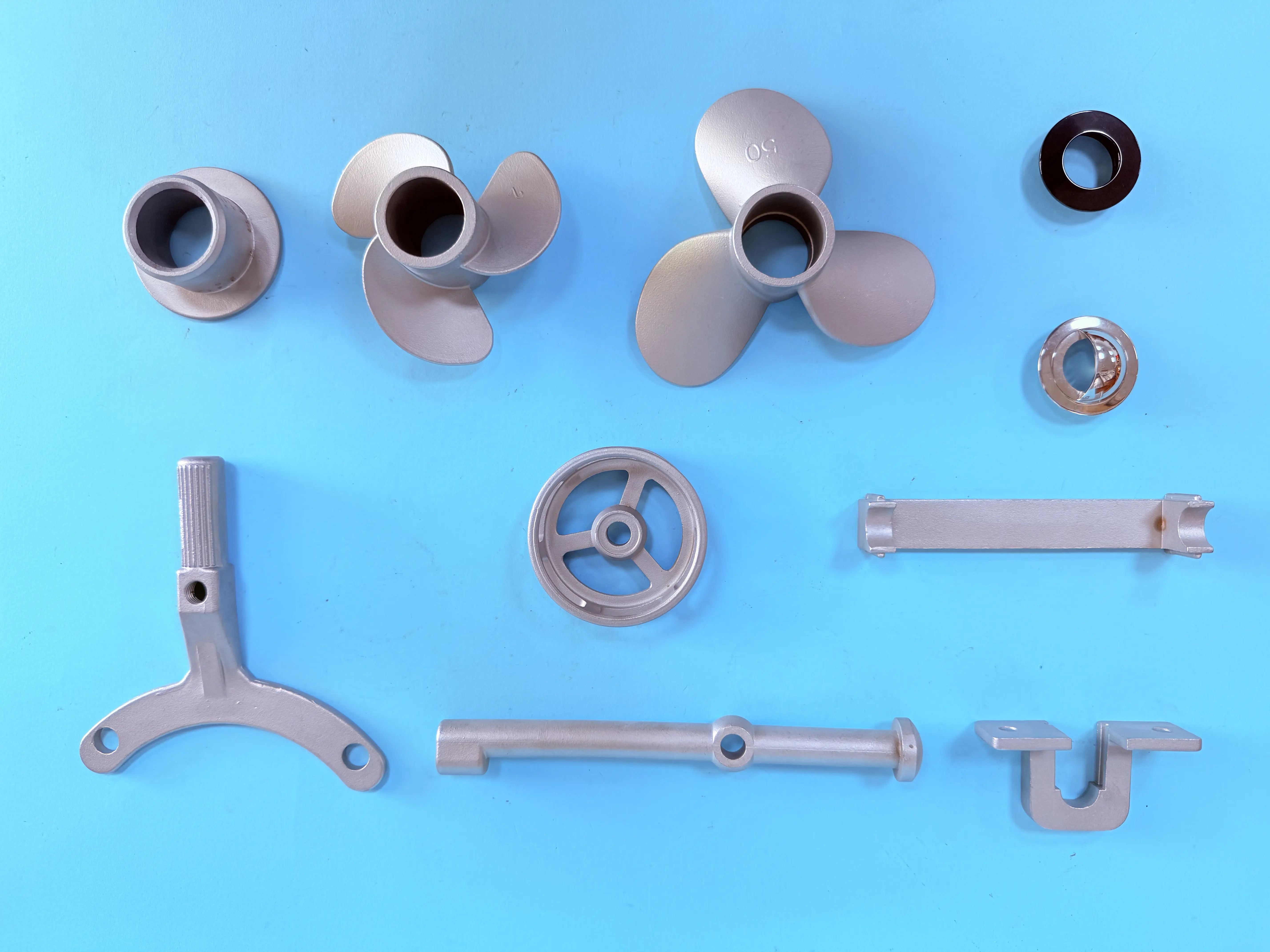 船舶游艇螺旋桨叶片精密铸造配件生产加工